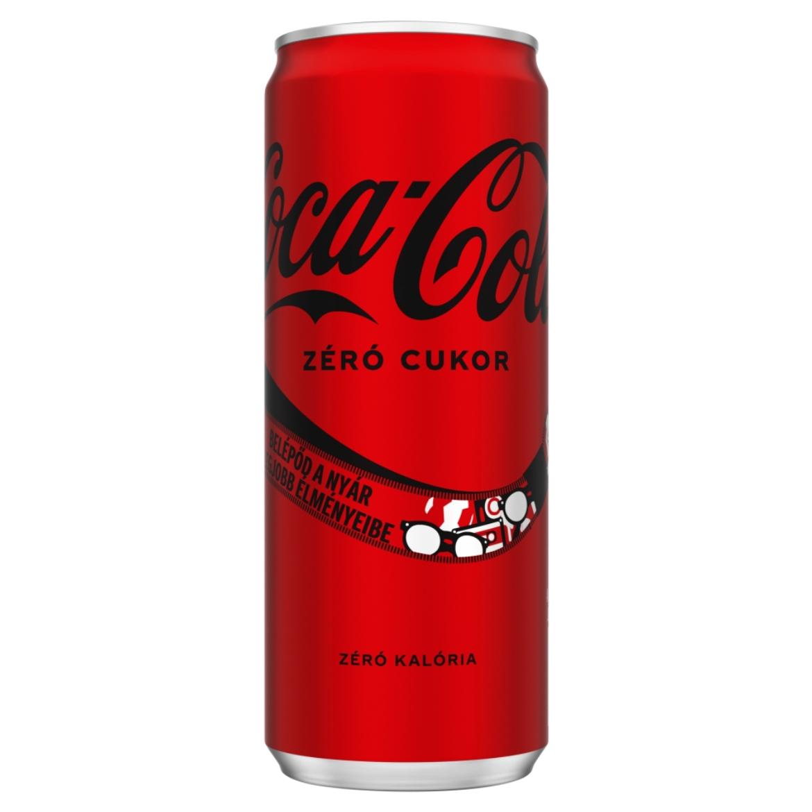 Coca-Cola Zero colaízű energiamentes szénsavas üdítőital édesítőszerekkel