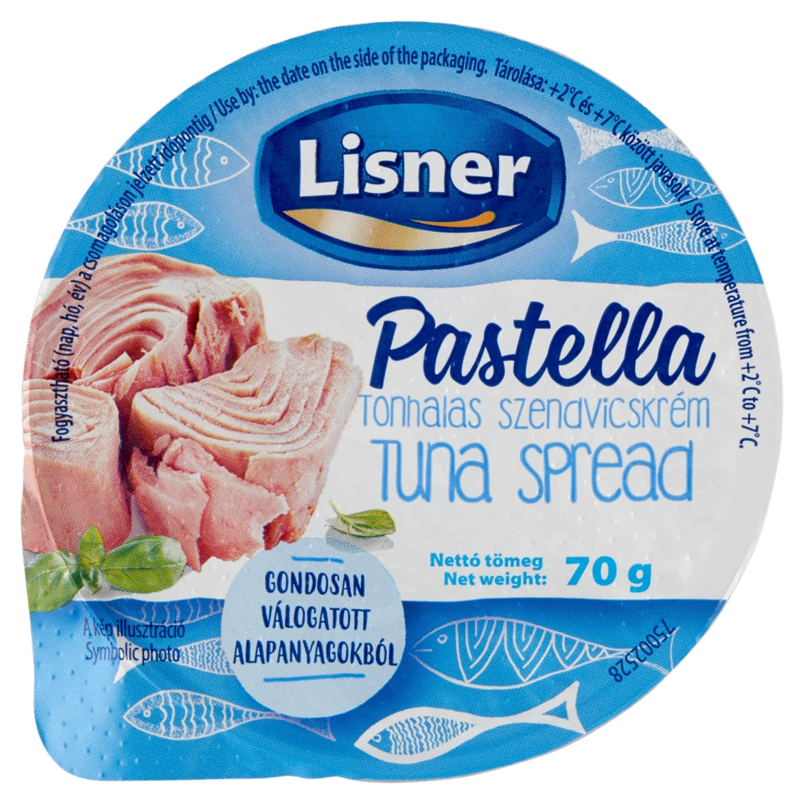 Lisner tonhalas szendvicskrém