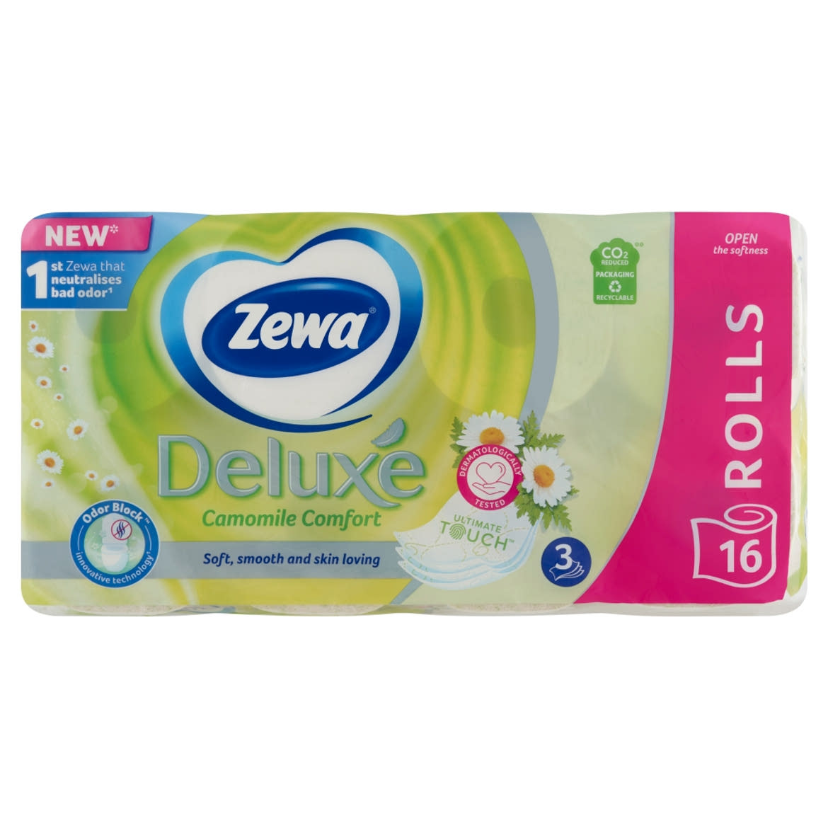 Zewa Deluxe Camomile Comfort toalettpapír 3 rétegű