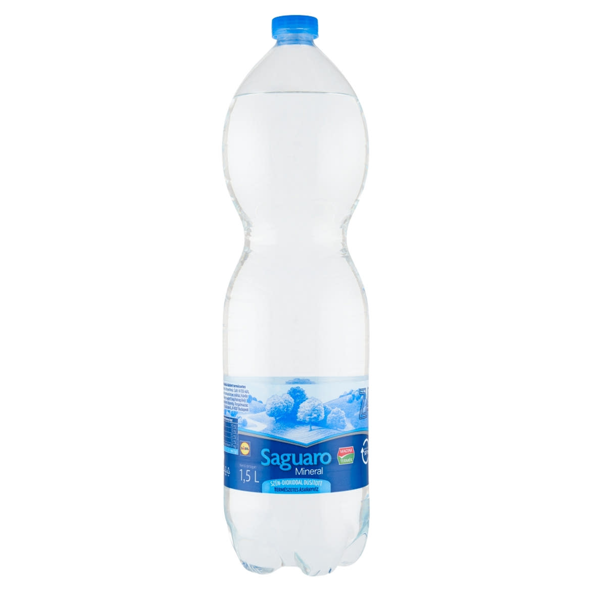 Saquaro, Szénsavas ásványvíz, + betétdíj, 1,5 L