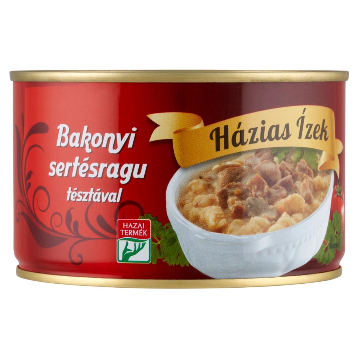 Házias Ízek bakonyi sertésragu tésztával