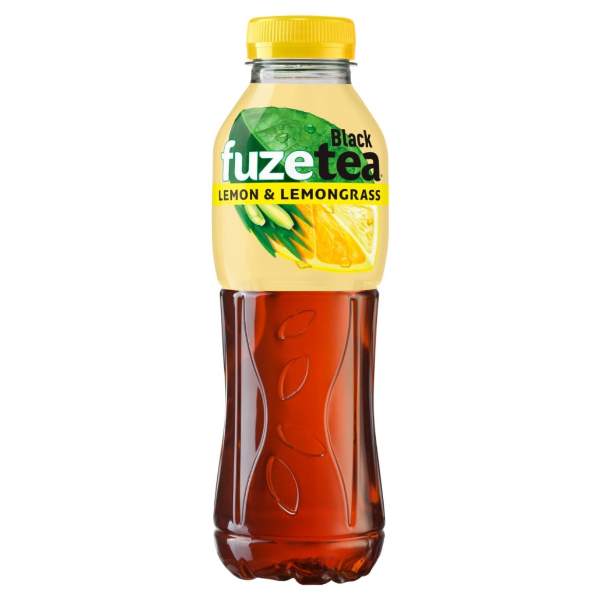 FuzeTea szénsavmentes citrom és citromfű ízű üdítőital cukorral és édesítőszerrel