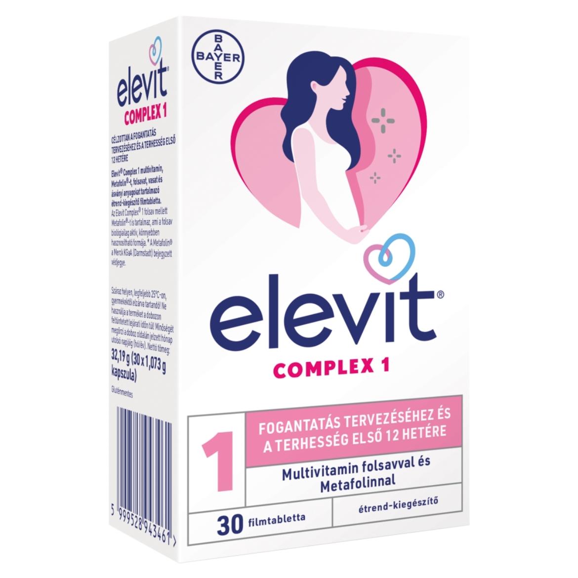 Elevit Complex 1 étrend-kiegészítő filmtabletta