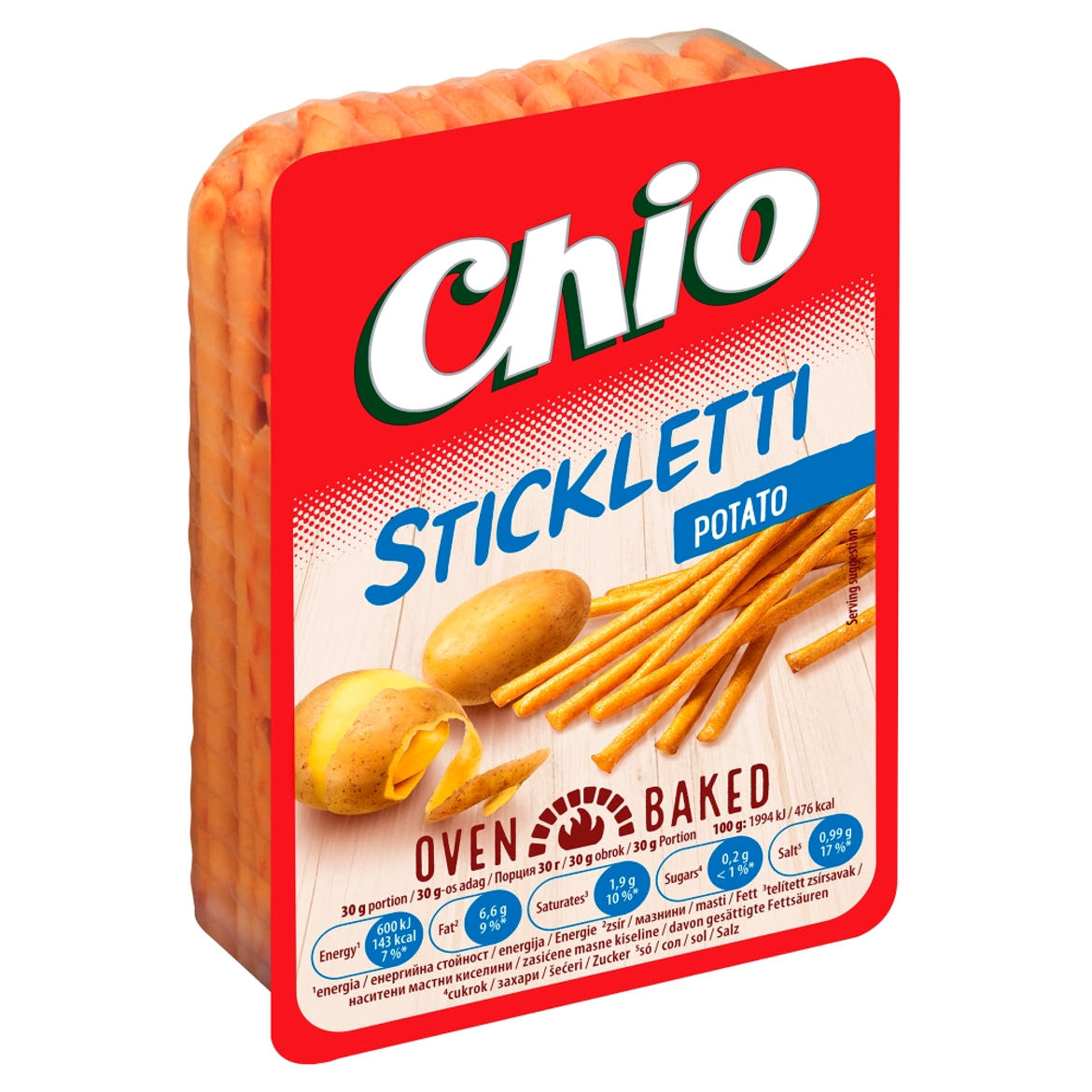 Chio Stickletti burgonyás pálcika