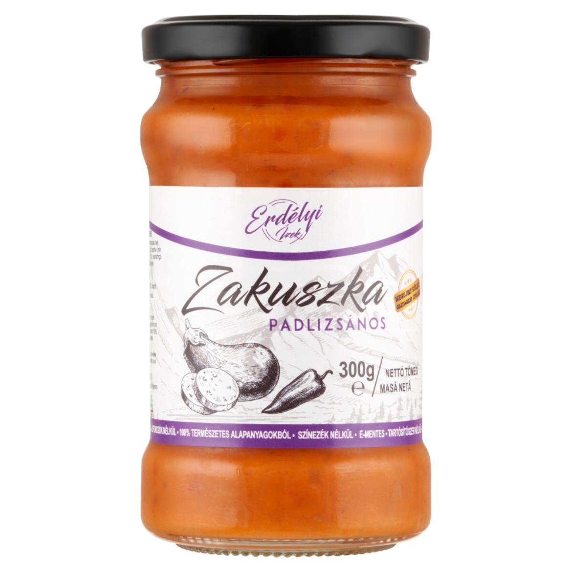 Erdélyi Ízek Zakuszka padlizsán