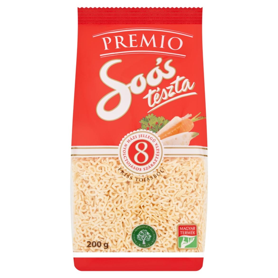 Soós Premio betű házi jellegű 8 tojásos száraztészta