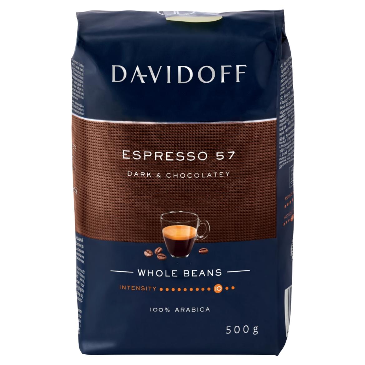 Davidoff Espresso 57 Intense szemes pörkölt kávé
