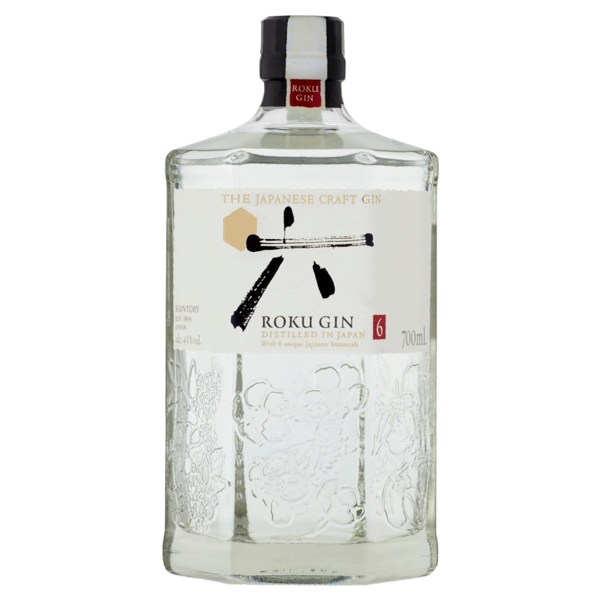 Roku gin 43%