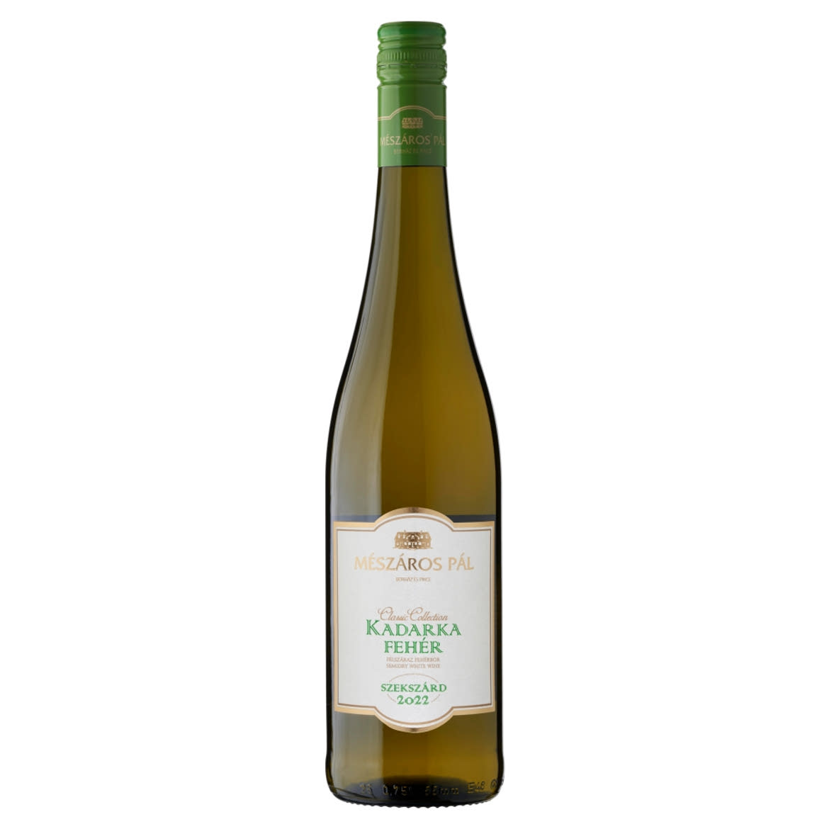 Mészáros Pál kadarka fehér, száraz fehérbor, alk. 12,5%, 0,75 L