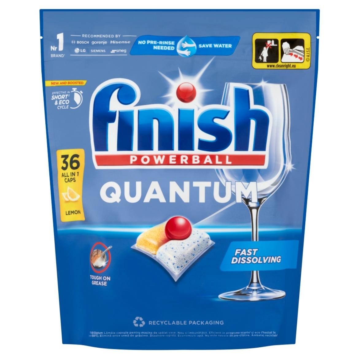 Finish Quantum All in 1 Citrom mosogatógép kapszula 36 db