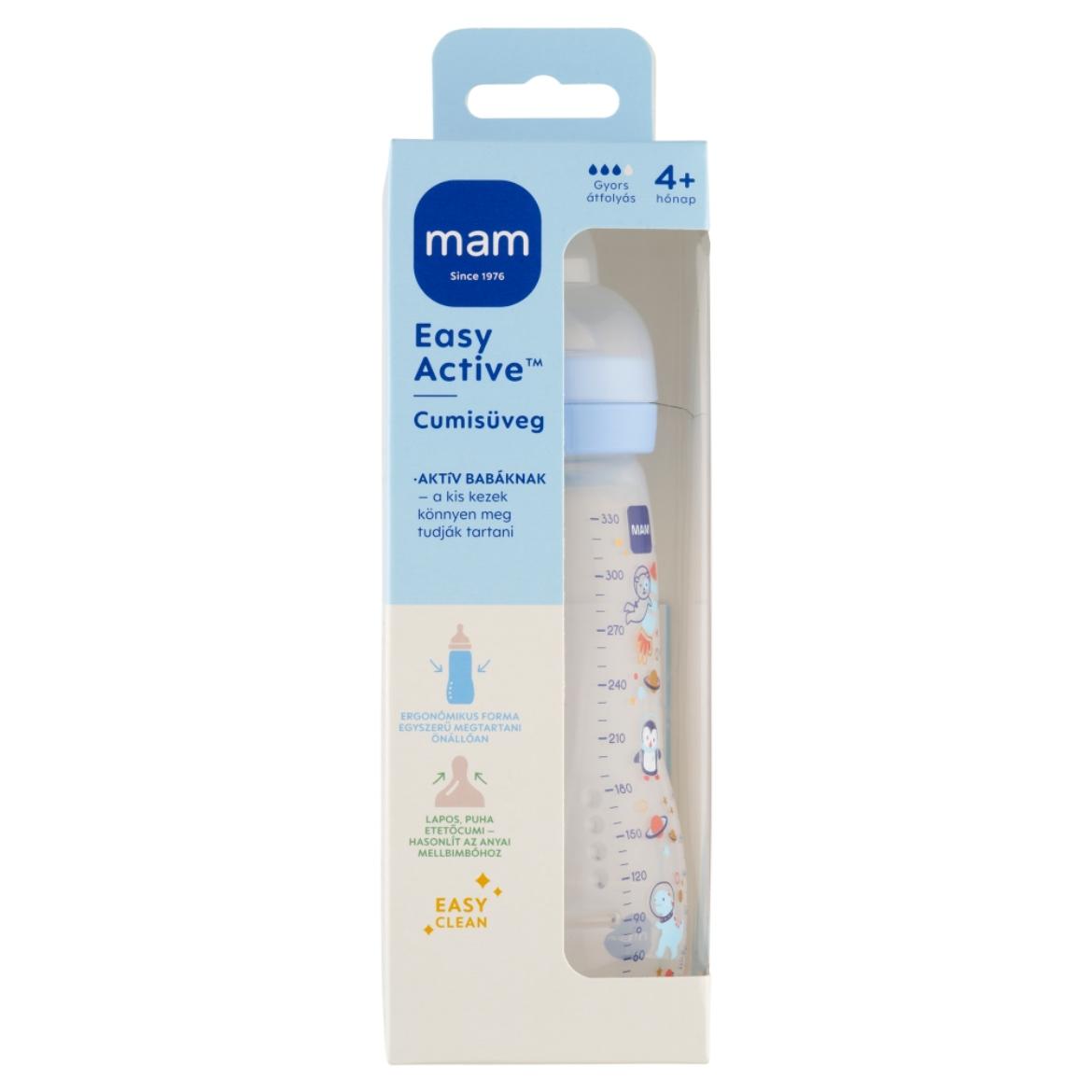 Mam cumisüveg 4 hónapos kortól, 330 ml