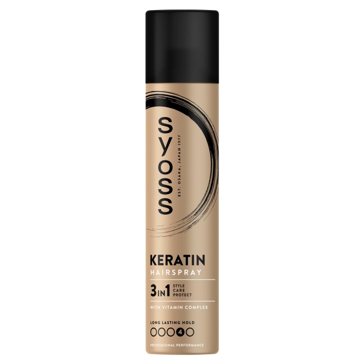 Syoss Keratin Style Perfection extra erős hajlakk