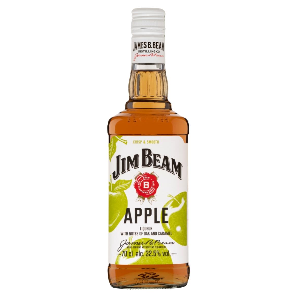 Jim Beam Apple alma ízesítésű Bourbon whiskey alapú likőr 32,5% 0,7 l