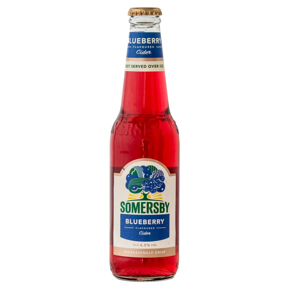 Somersby cider almalé alapú szénsavas, alkoholos ital kék áfonya ízesítéssel 4,5%