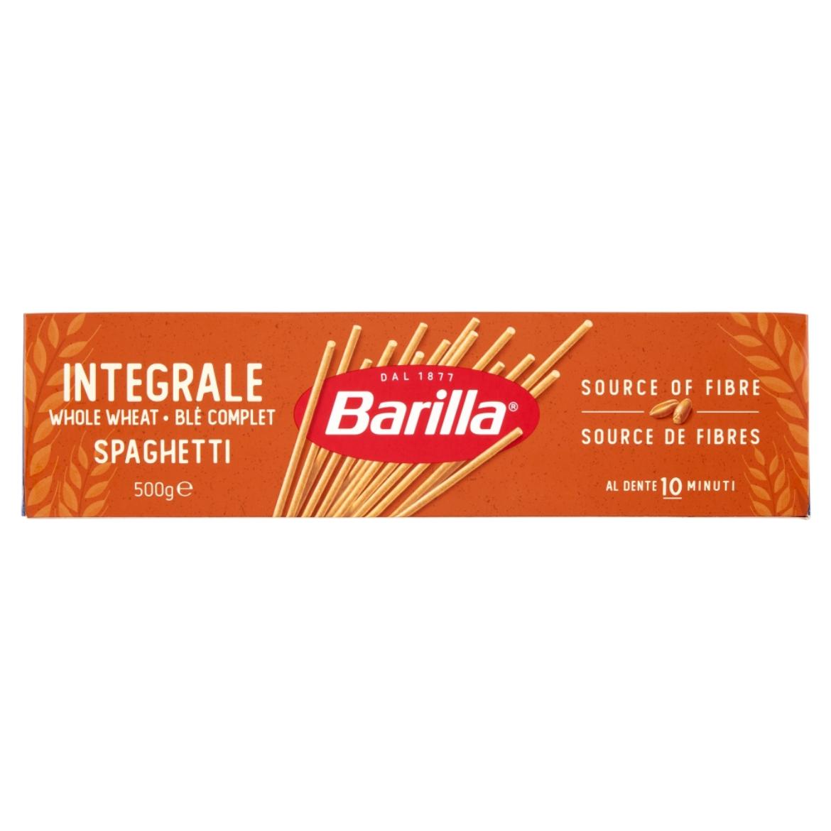 Barilla Spaghetti teljes kiőrlésű szálas durum száraztészta