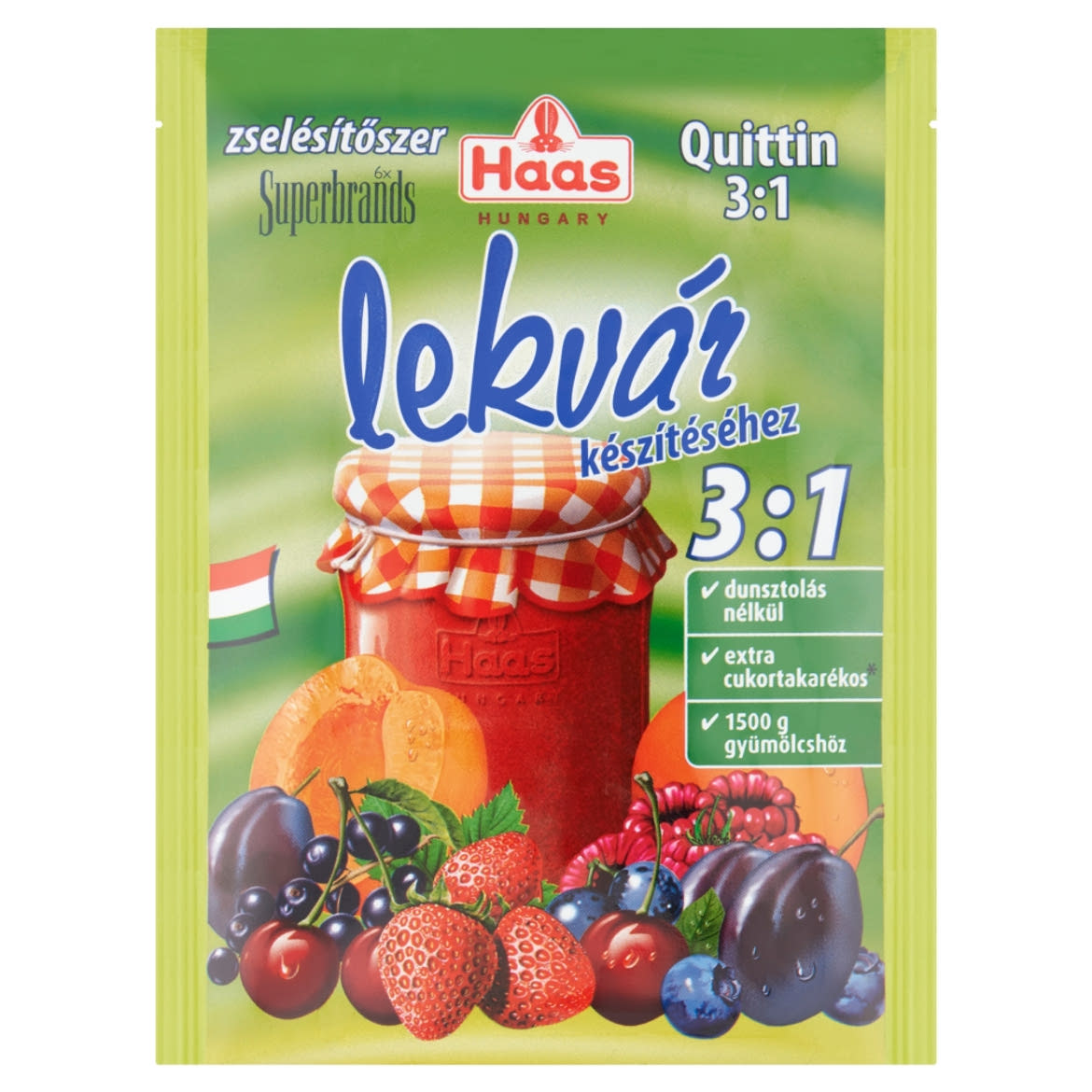 Haas Quittin 3:1 zselésítőszer