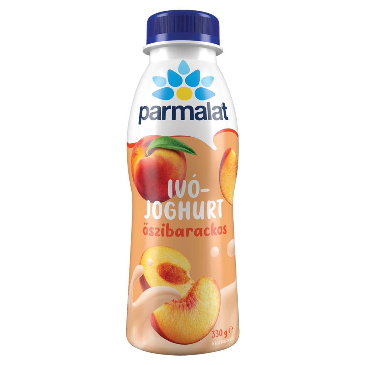 Parmalat zsírszegény őszibarackos ivójoghurt 330