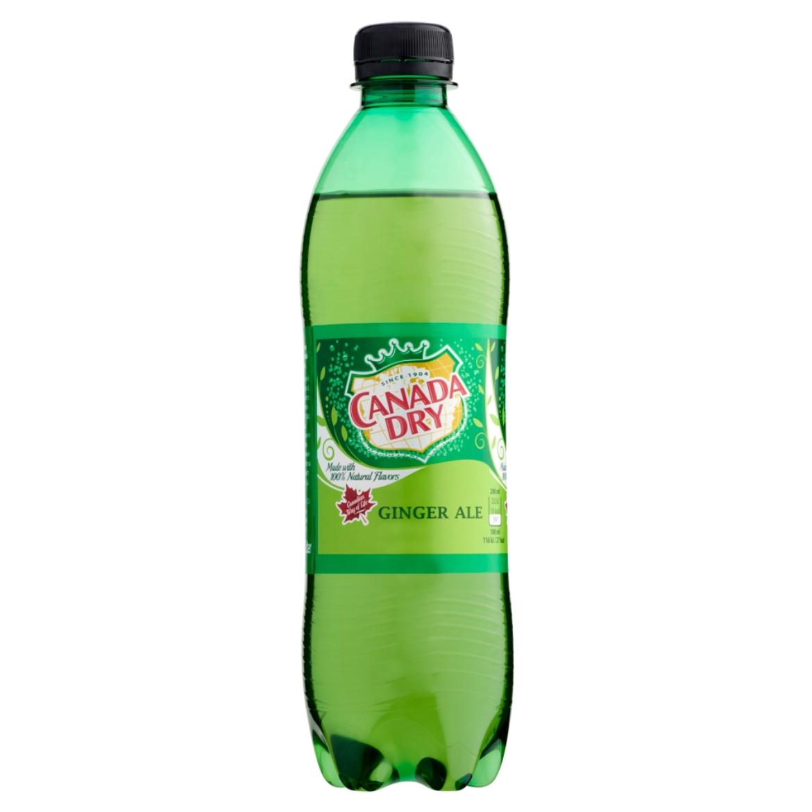Canada Dry csökkentett energiatartalmú gyömbérízű szénsavas üdítőital