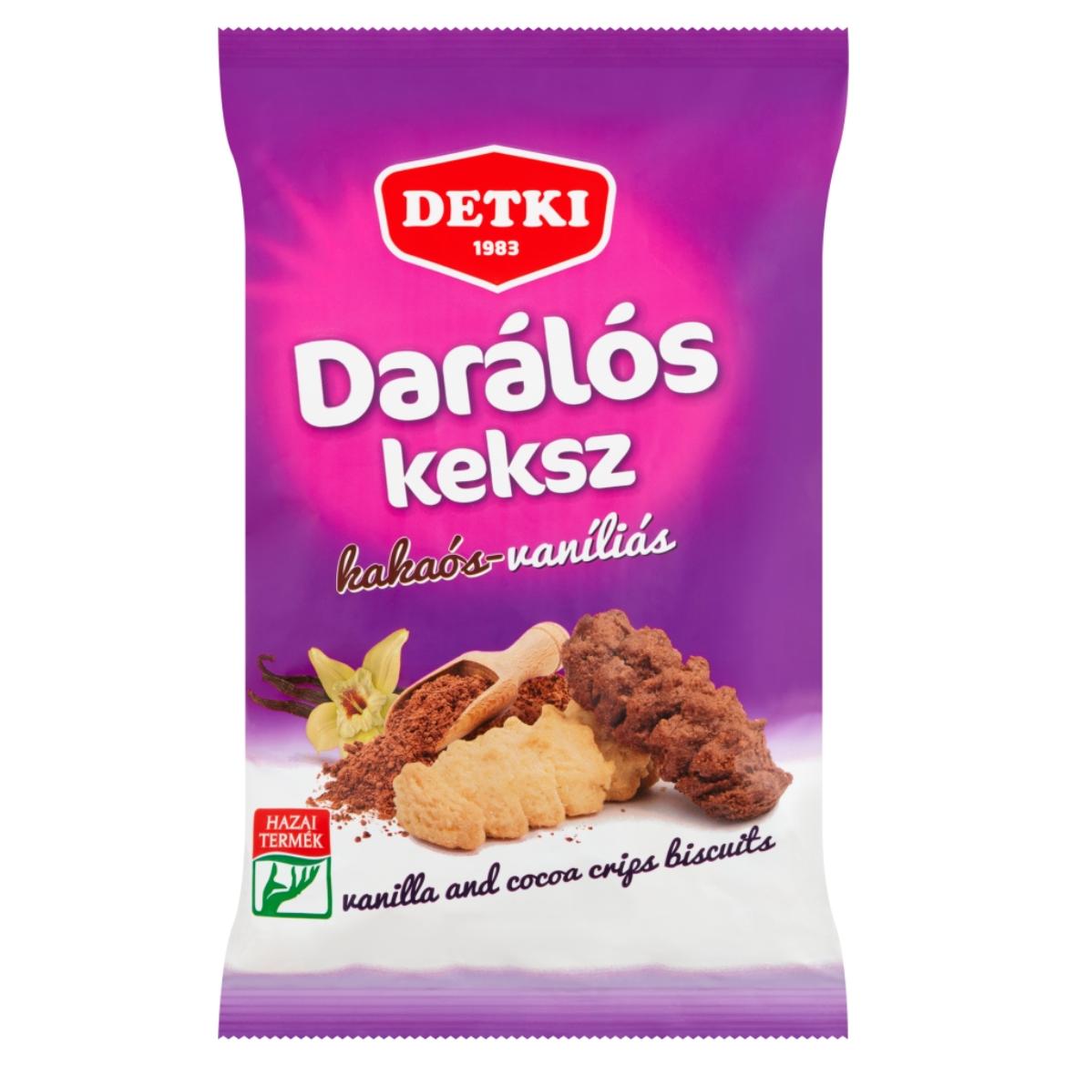 Detki kakaós-vaníliás darálós keksz