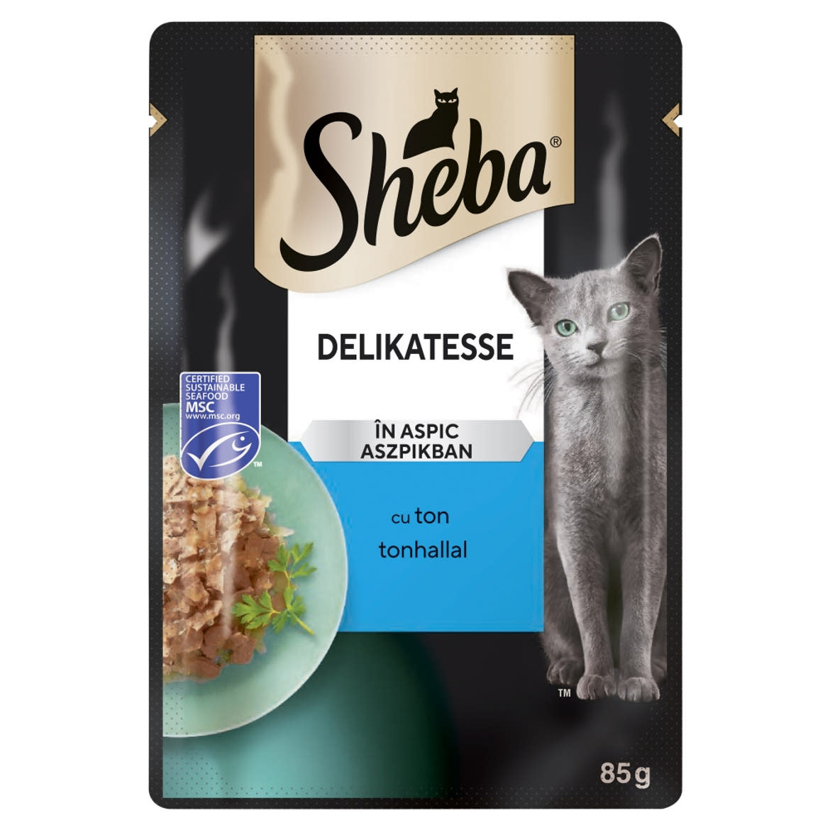 SHEBA Delicato macska tasak tonhal