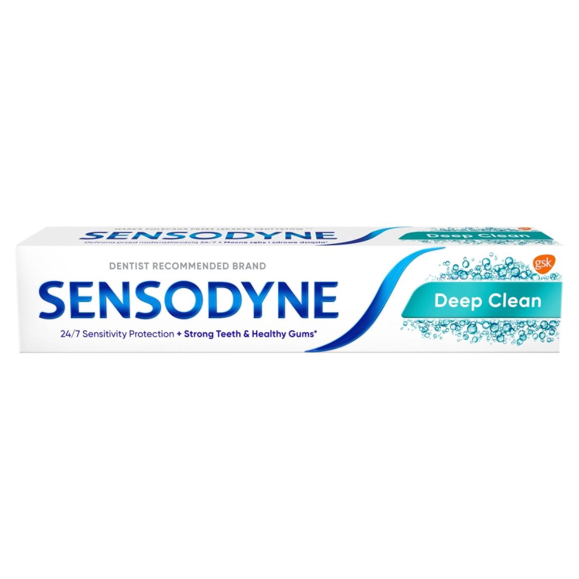 Sensodyne Deep Clean fluoridos fogkrém