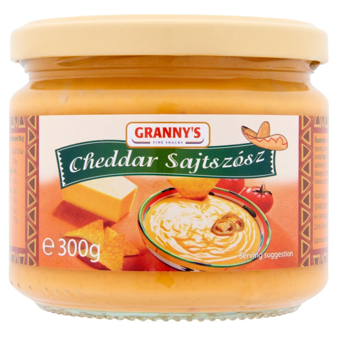 Granny's cheddar sajtszósz