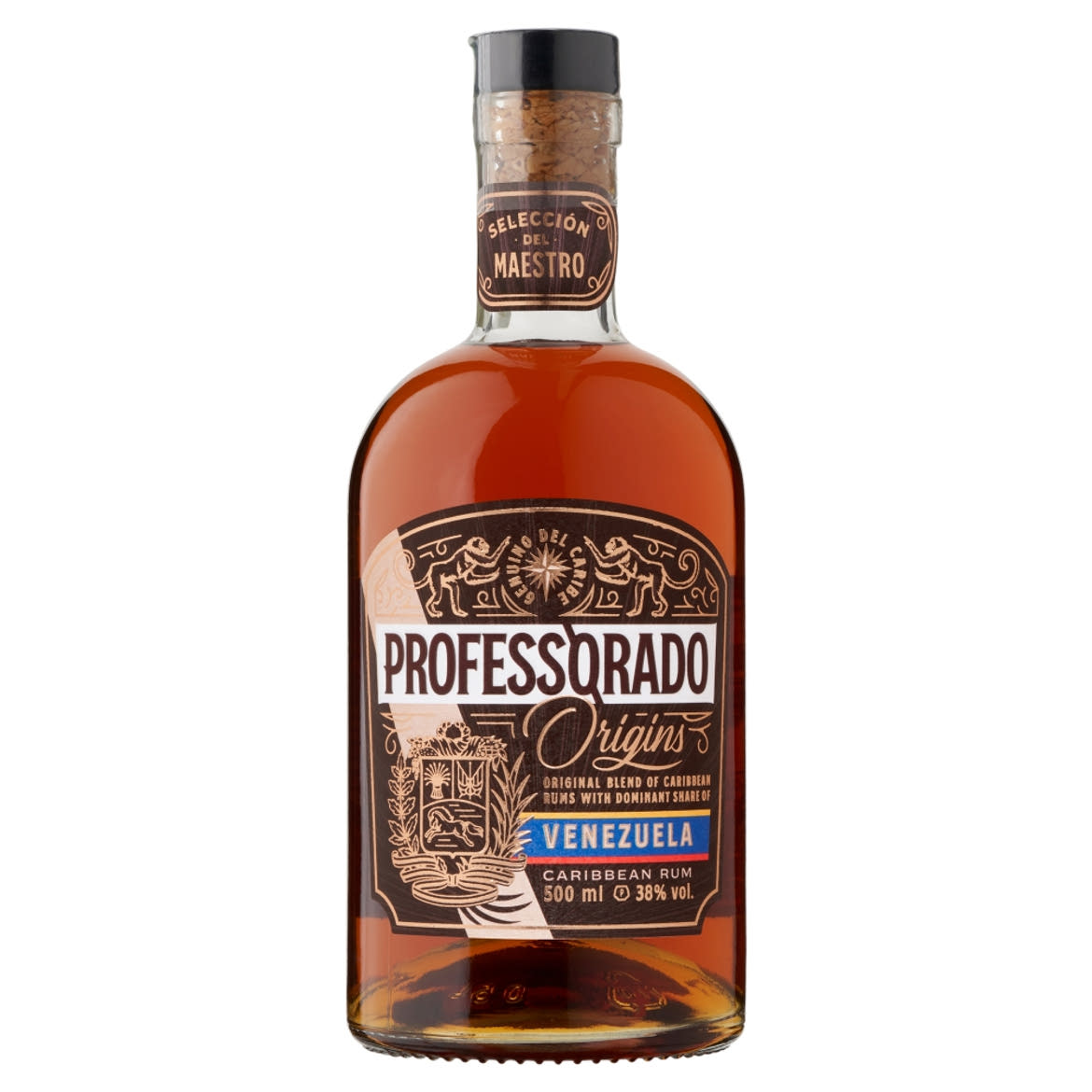 Professorado Rum Origins Venezuela 38% 0,5 L