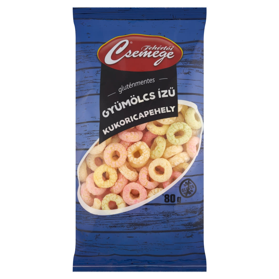 Fehértói Csemege gluténmentes gyümölcs ízű kukoricapehely
