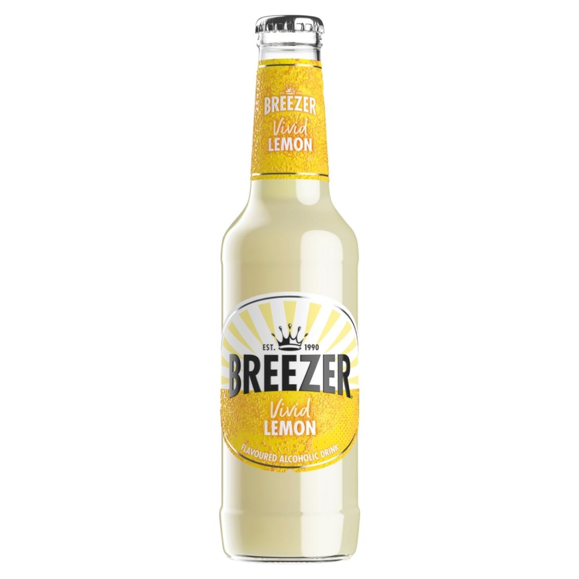 Bacardi Breezer Lemon alkoholos citrom ízű szénsavas ital 4%