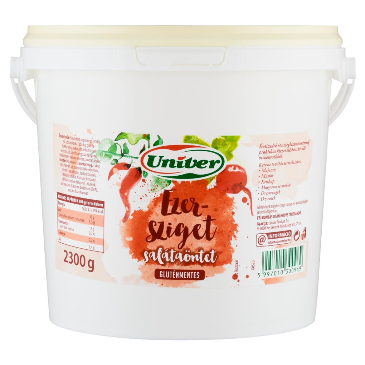 Univer Ezersziget salátaöntet