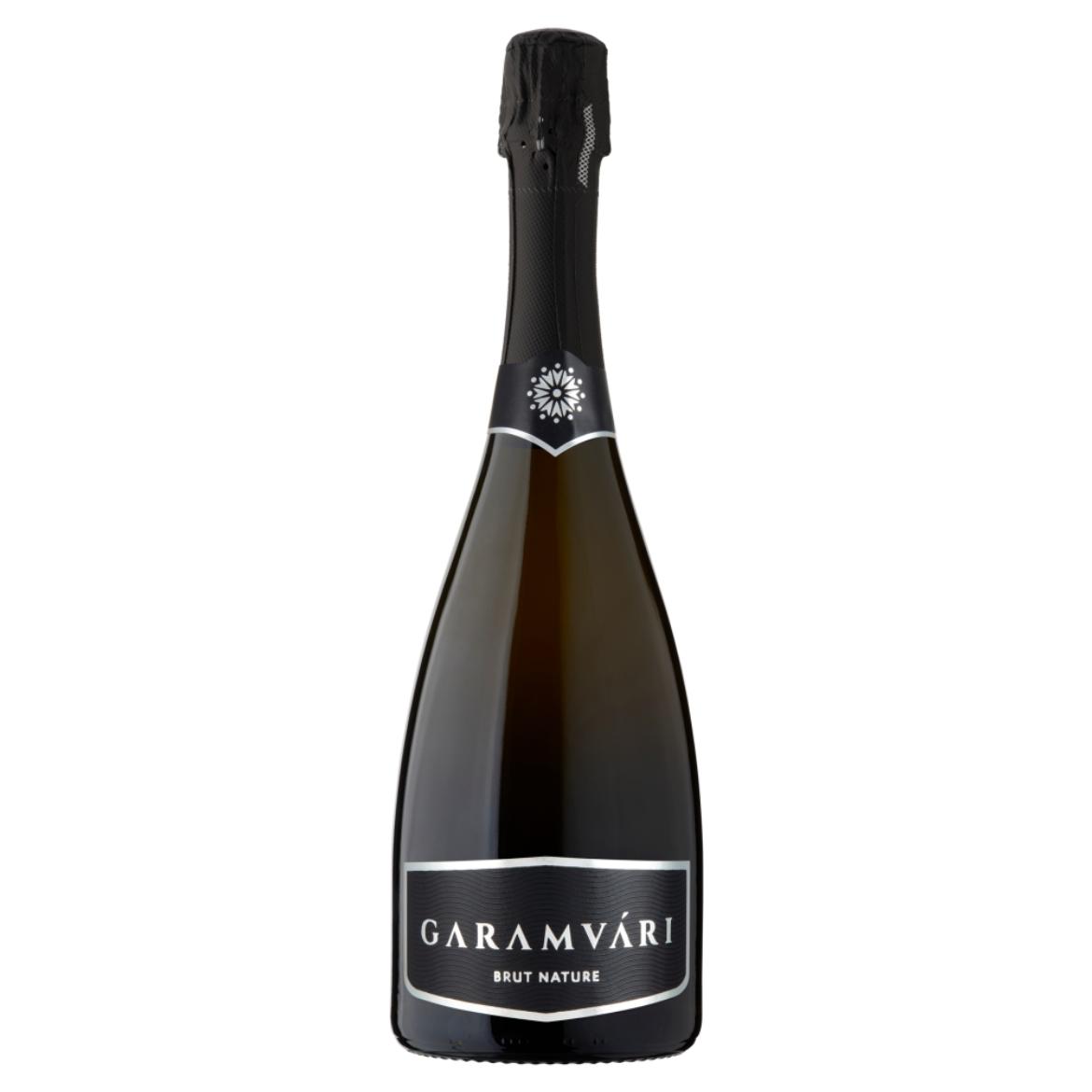 Garamvári Brut Nature natúr nyers pezsgő 12%
