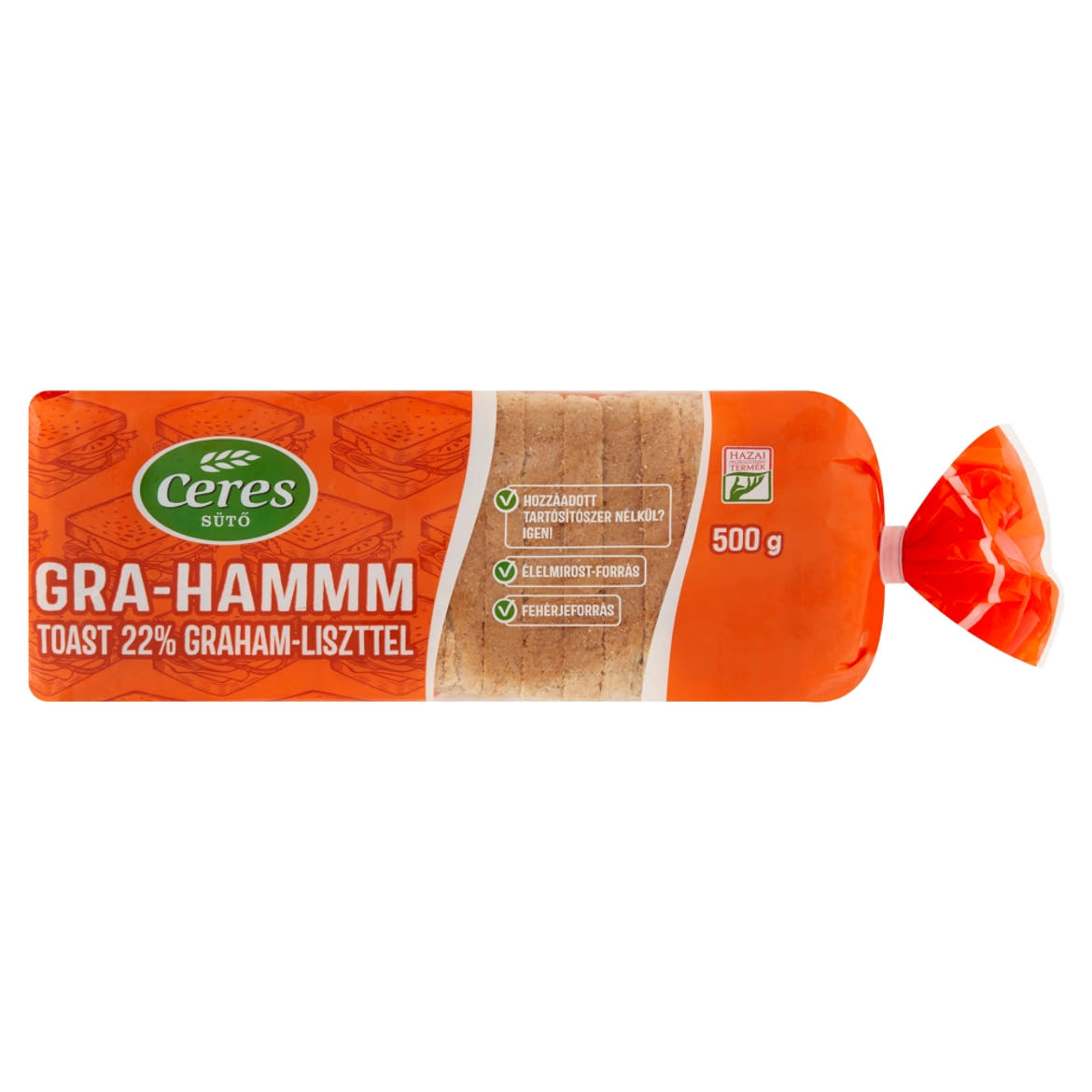 Ceres Gra-hammm toast Graham-liszttel