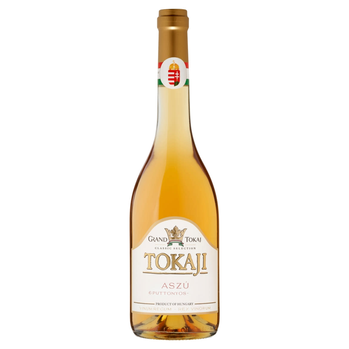 Tokaji Aszú 6 puttonyos édes tokaji borkülönlegesség 9,5%