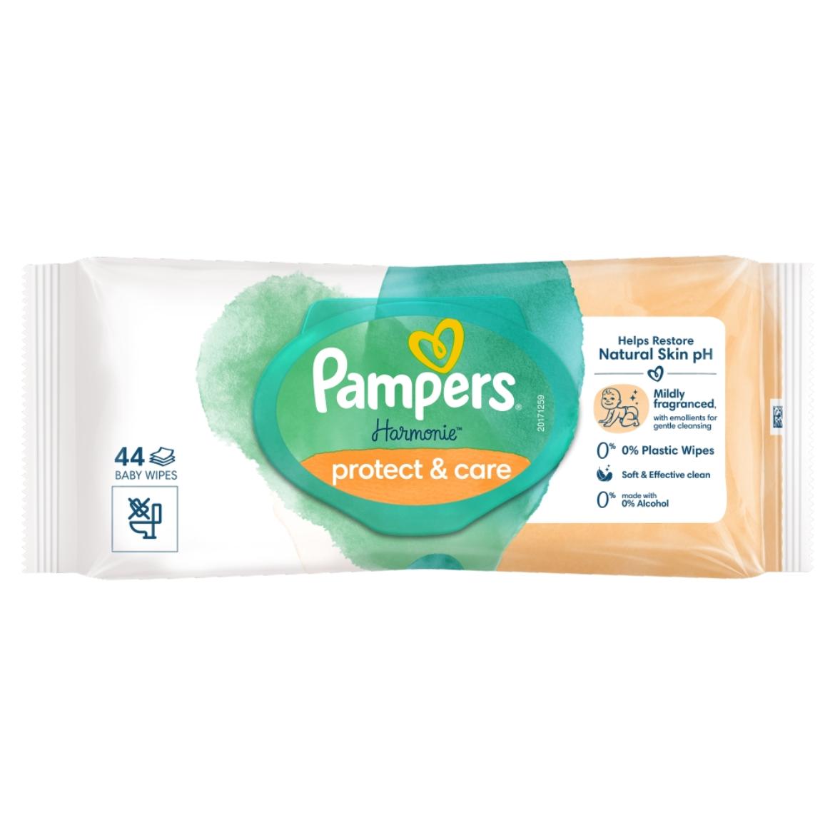 Pampers Harmonie Protect & Care Nedves törlőkendő