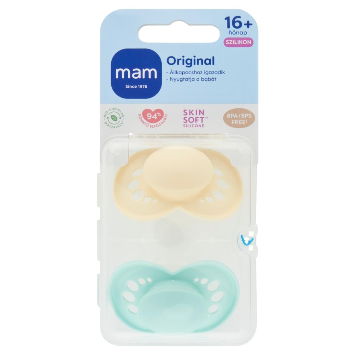 MAM Original szilikon játszócumi 16 hónapos kortól