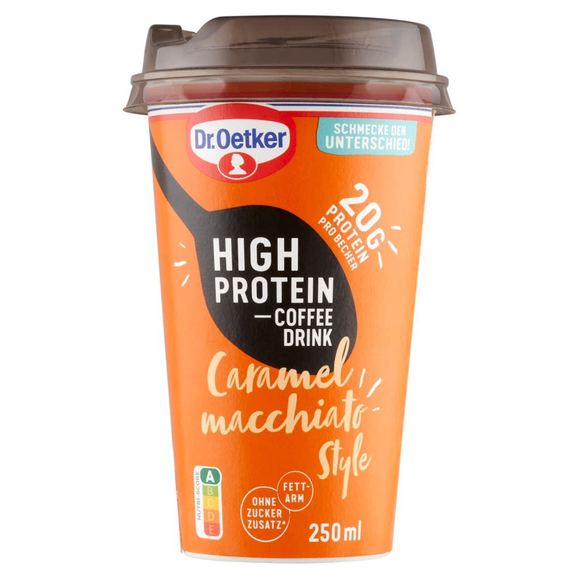 Dr. Oetker, High Protein-Coffee drink karamella macchiato,