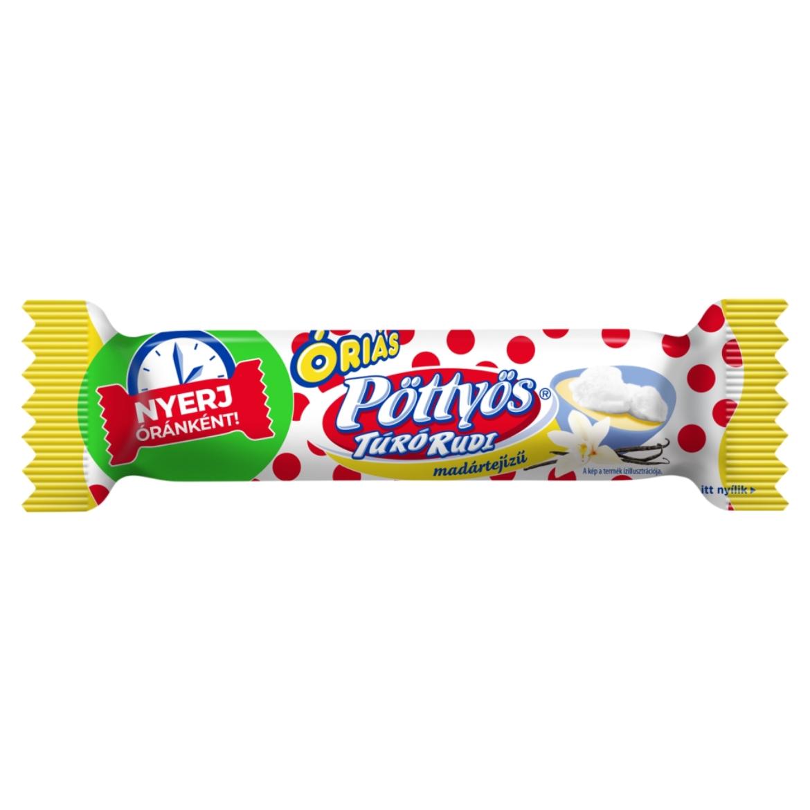 Pöttyös Óriás Túró Rudi madártejízű túródesszert
