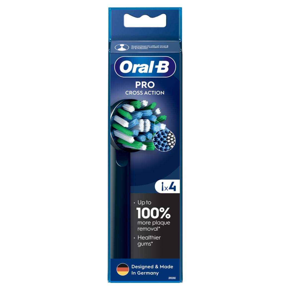 Oral-B Pro Cross Action fogkefefej /fekete