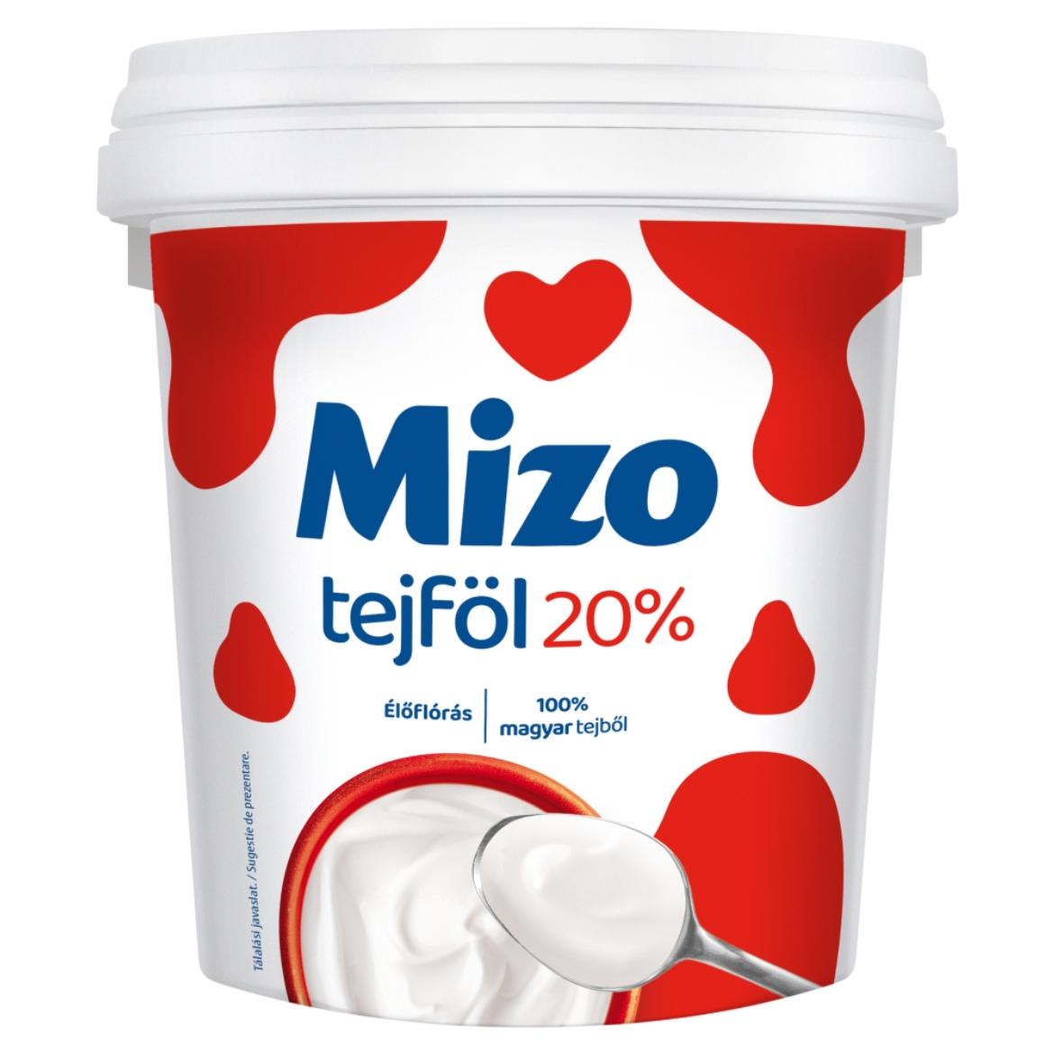 Mizo tejföl 20%