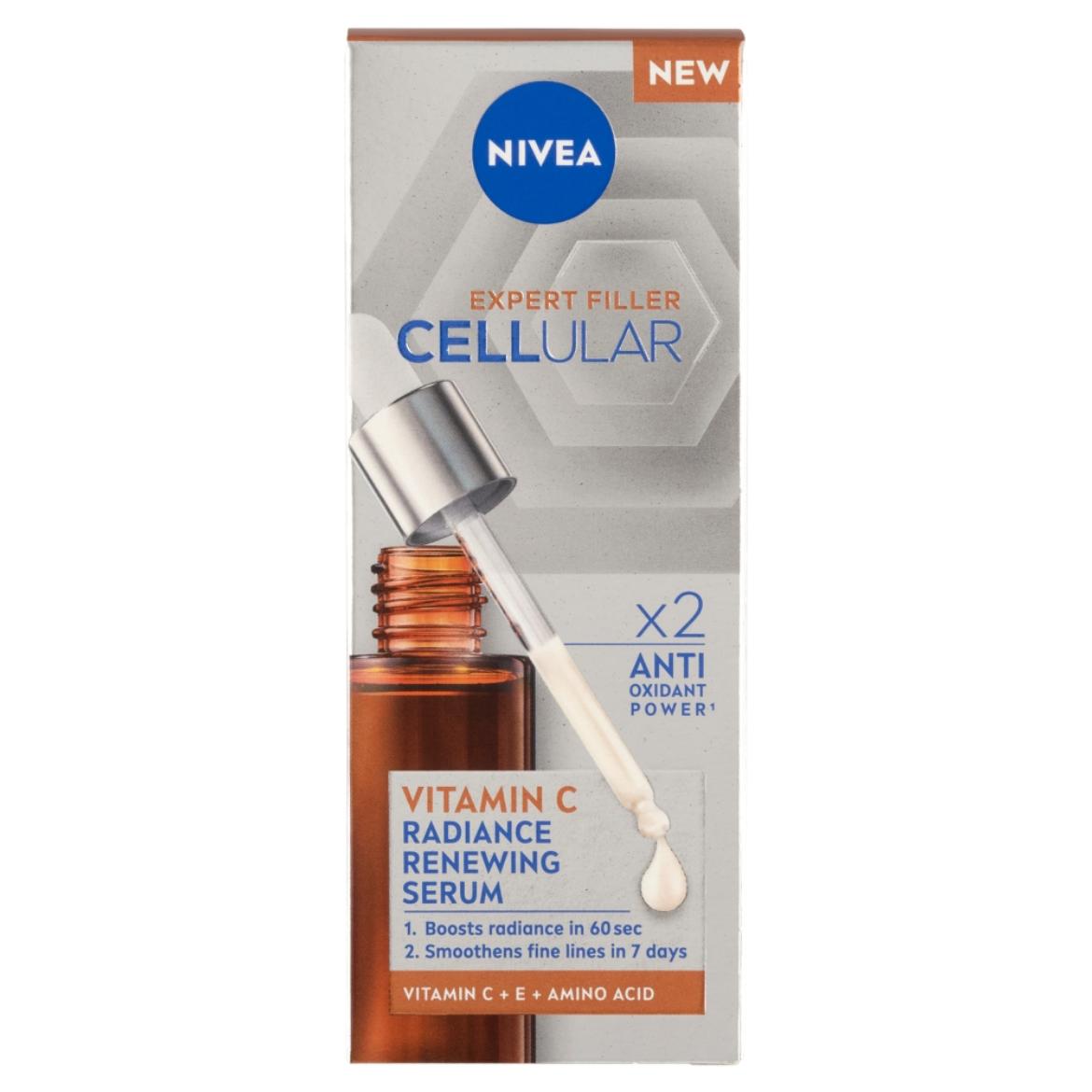 Nivea Cellular Expert Filler C-vitamin ragyogást fokozó szérum