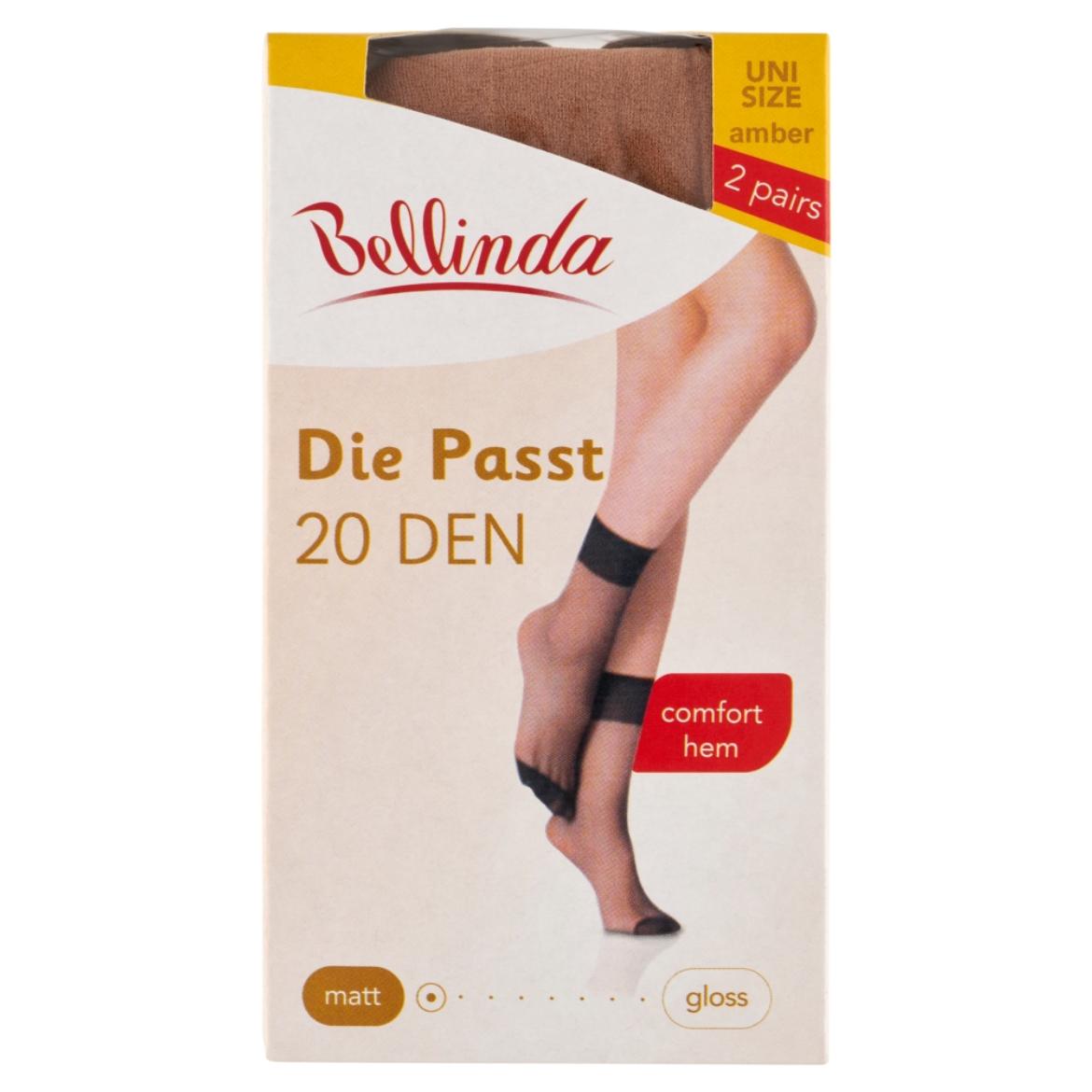 Bellinda Die Passt Uni Size 20 den amber bokafix 2 pár