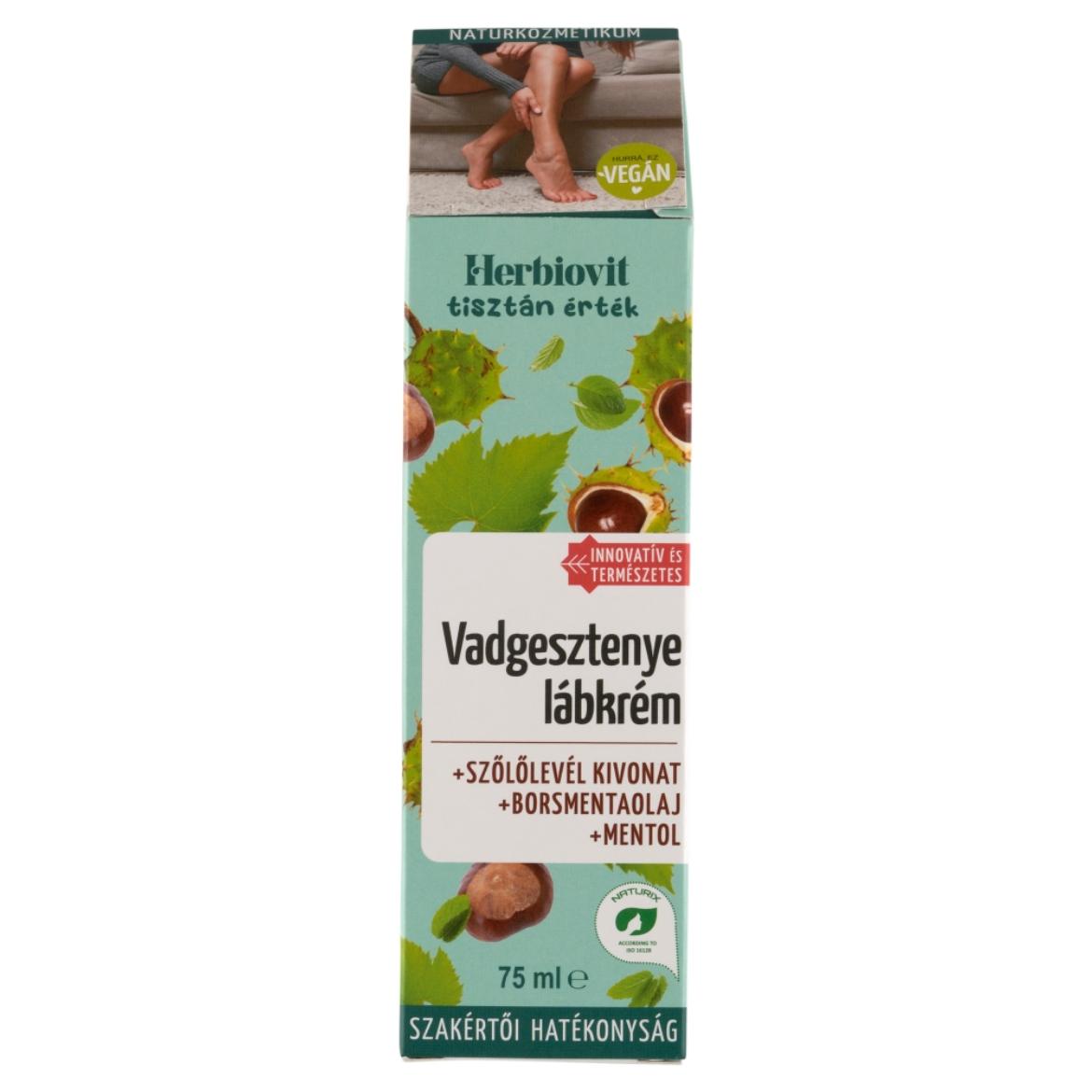 Herbiovit Vadgesztenye lábkrém