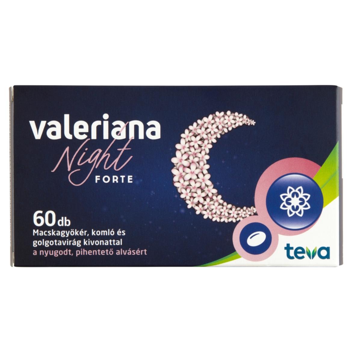 Valeriana Night Forte étrend-kiegészítő lágyzselatin kapszula