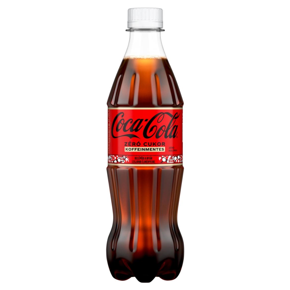 Coca-Cola Zero colaízű energiamentes szénsavas üdítőital édesítőszerekkel