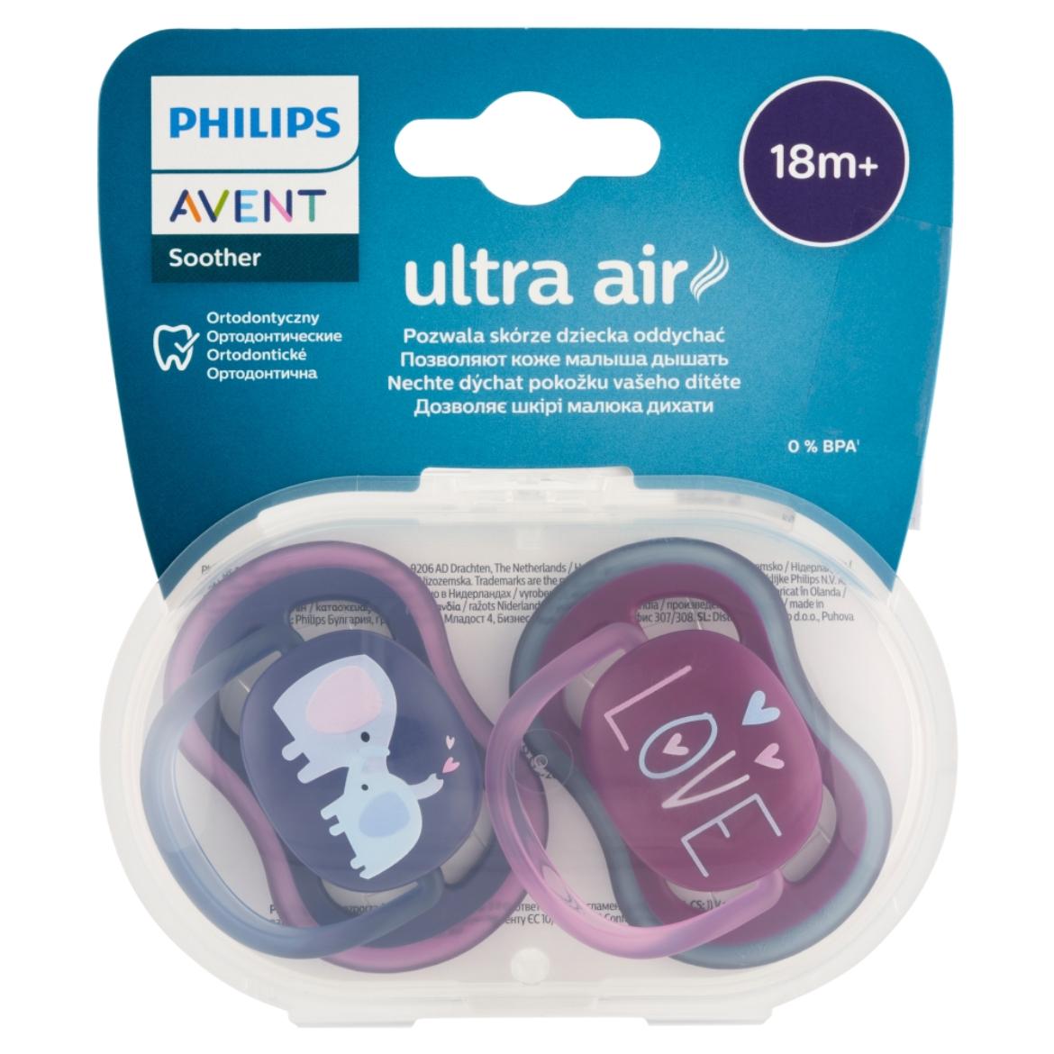 Philips Avent Ultra Air játszócumi 18 hónaposkortól