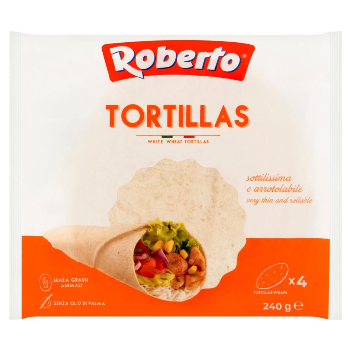 Roberto Tortillas búzakenyér napraforgóolajjal 4 db