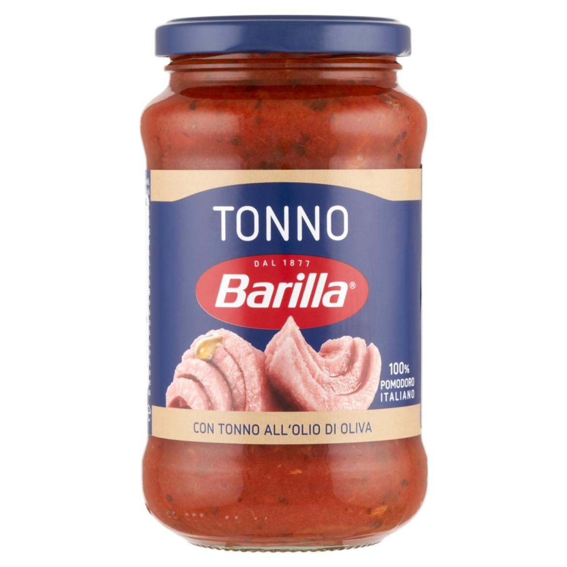 Barilla Tonno paradicsomszósz tonhaldarabokkal, olívaolajjal