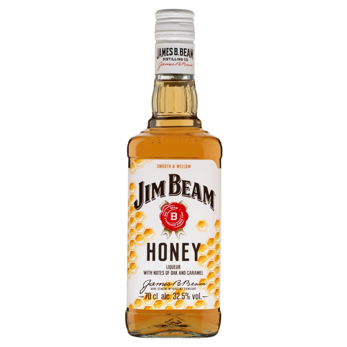Jim Beam Honey méz ízesítésű Bourbon whiskey alapú likőr 32,5% 0,7 l