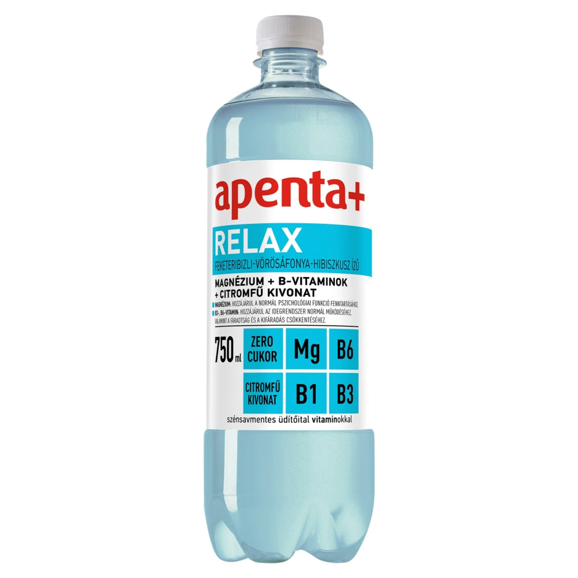Apenta+ relax üdítőital + betétdíj, 0,75 L