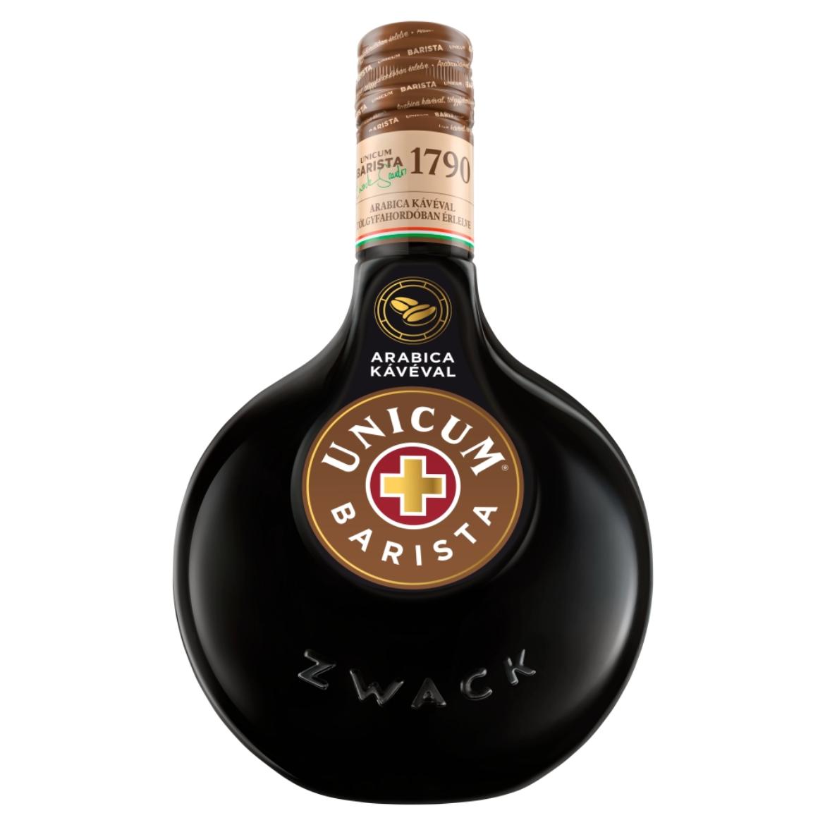 Zwack Unicum Barista gyógynövénylikőr arabica kávéval 34,5%